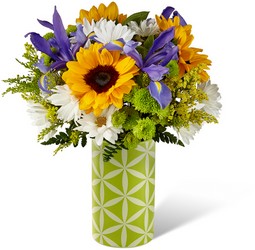 The  Sunflower Sweetness Bouquet from Clifford's where roses are our specialty
